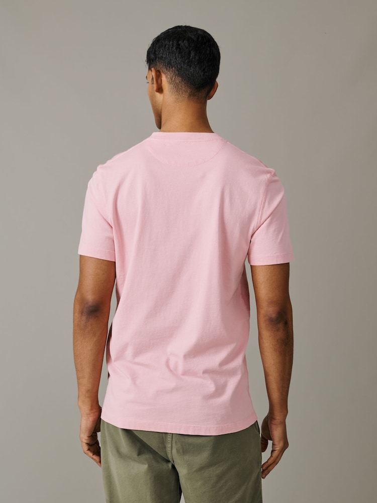 وردي - تيشرت قطن 100% من Aubin - صورة 2 من 5