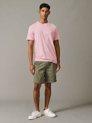 وردي - تيشرت قطن 100% من Aubin - صورة 3 من 5