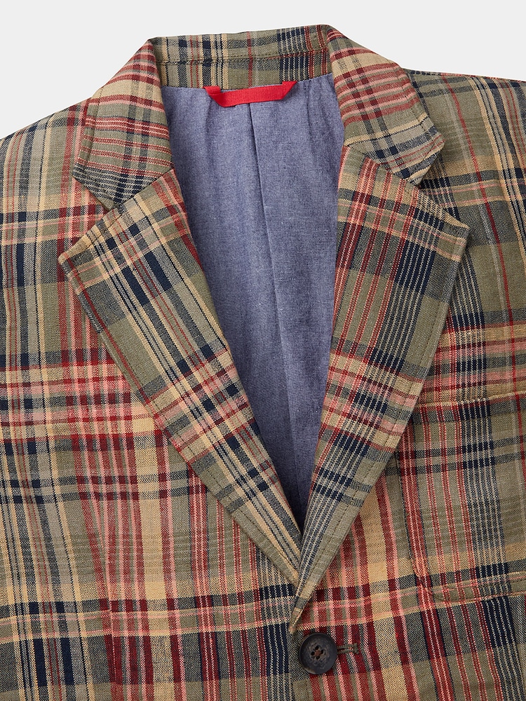 Aubin Verde - Mareham - Blazer con tasca applicata - Immagine 2 di 2