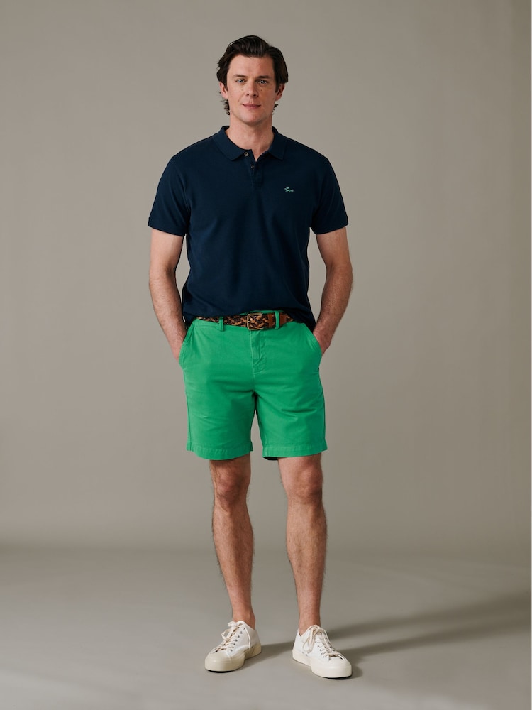 Aubin Blue Stamford Chino Shorts - Image 3 of 3