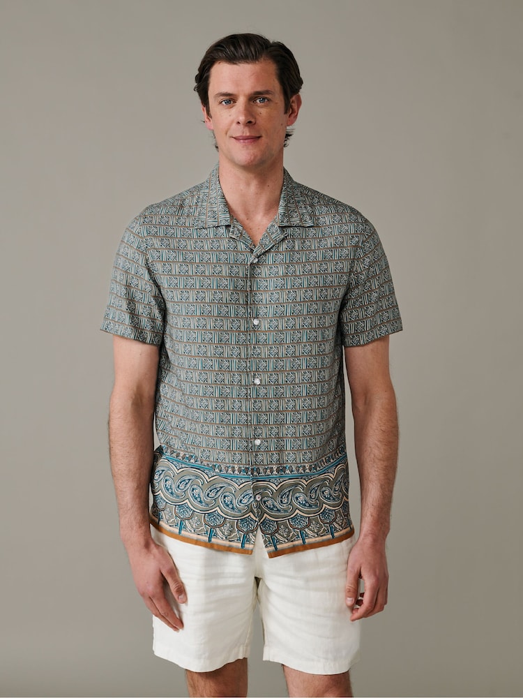 Aubin Belmont Printed Shirt - Image 1 of 5