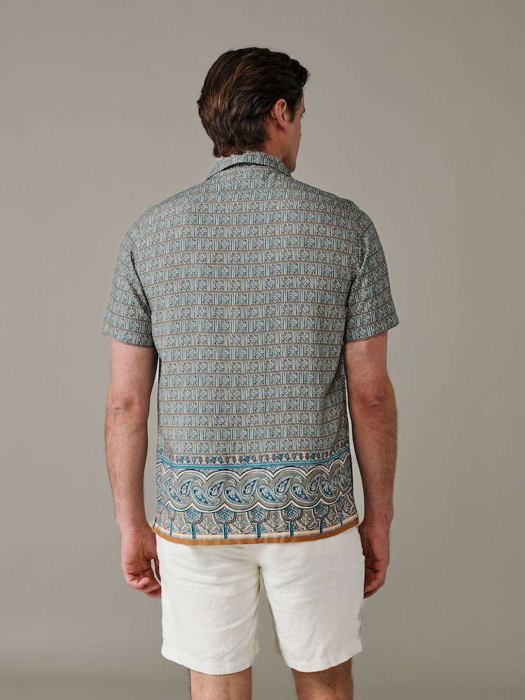Aubin Belmont Printed Shirt - Image 2 of 5