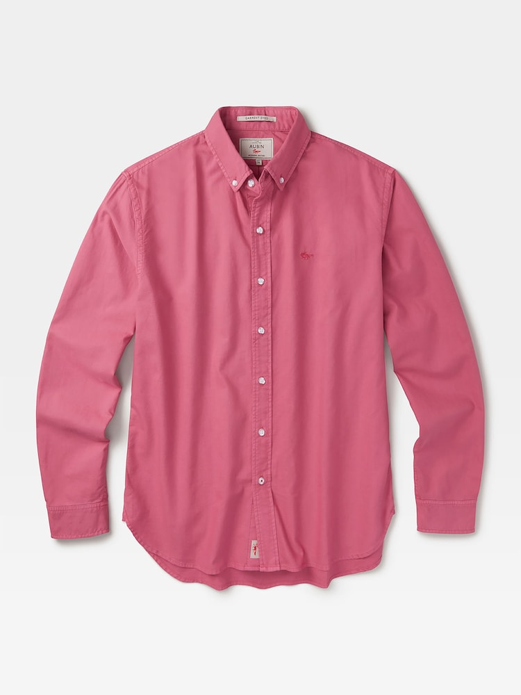 Aubin Horkstow Lightweight Relaxed Oxford Shirt - Image 5 of 5