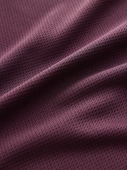 Burgundy Red Single Sports T-Shirt (3-16yrs) - Image 3 of 4