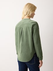 Jigsaw Green Baby Cord Frill Top - Image 2 of 5