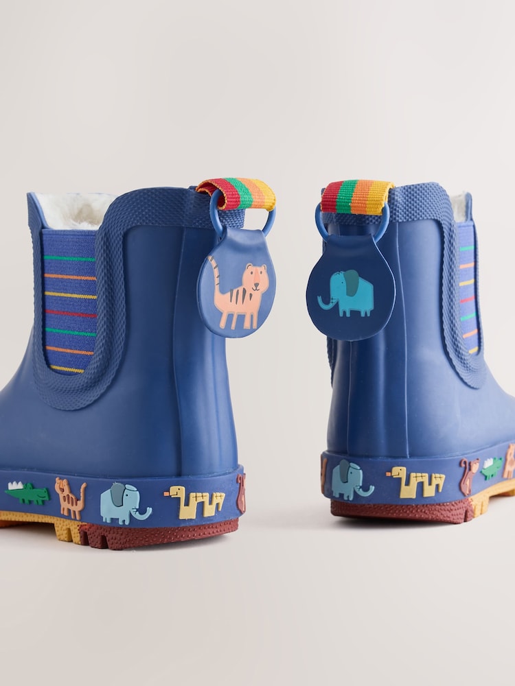 Dəniz Safarisi - İsti astarlı ayaq biləyi Wellies - 5şəkildən 5 şəkil Dəniz Safarisi - İsti astarlı ayaq biləyi Wellies - 5şəkildən 5 şəkil