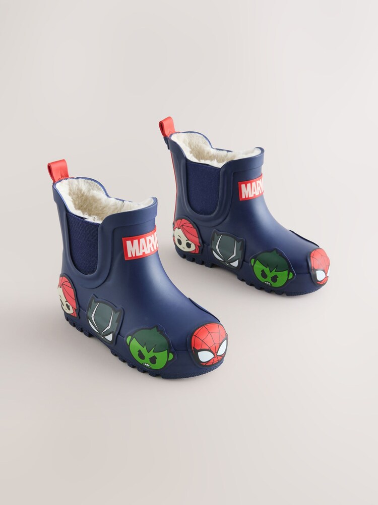Navy Marvel Ankle Welly - Image 1 of 5 Navy Marvel Ankle Welly - Image 1 of 5