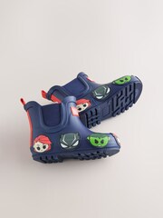 Navy Marvel Ankle Welly - Image 3 of 5