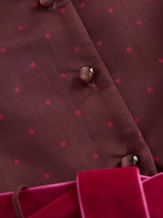 Chocolate Brown Floral Prom Dress (3-16yrs) - Image 8 of 8
