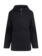 Weird Fish Blue Laura Polar Popover Hoodie - Image 7 of 8