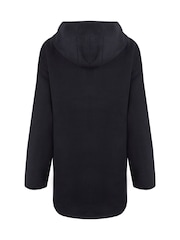 Weird Fish Blue Laura Polar Popover Hoodie - Image 8 of 8