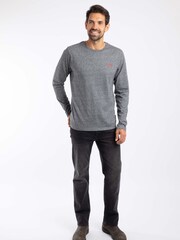 Weird Fish Black Fins Branded Long Sleeve T-Shirt - Image 3 of 5