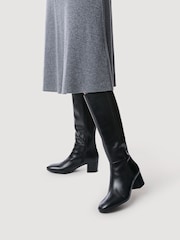 črna - Jones Bootmaker LouLou1 Medium Calf-Fit Long Boots - Slika 1 iz 5
