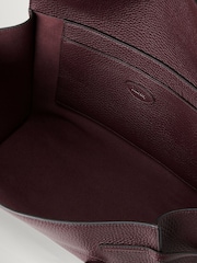 Mulberry Purple Small Soft Bayswater Heavy Grain Bag - Image 4 of 5