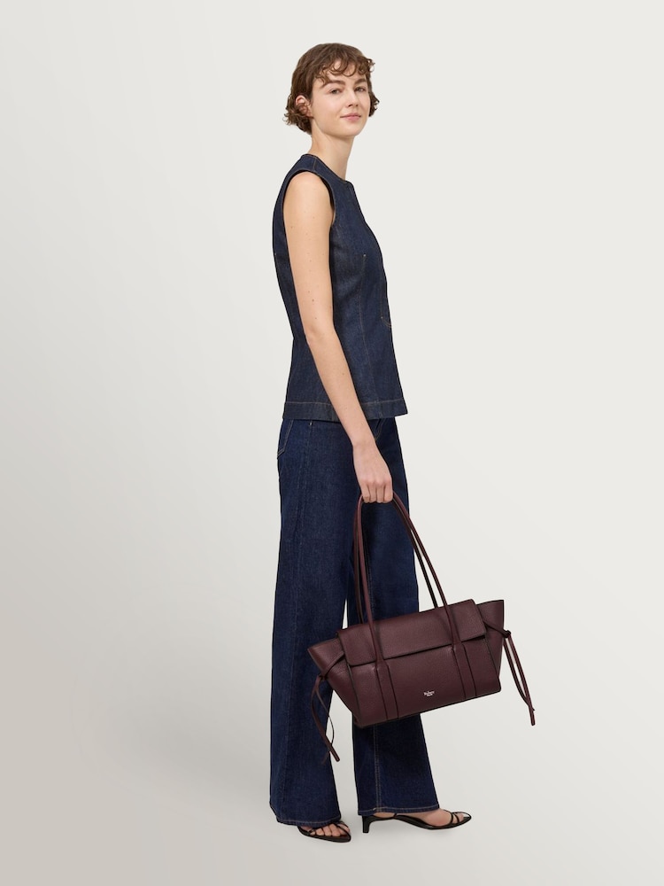 Mulberry Purple Small Soft Bayswater Heavy Grain Bag - Image 5 of 5