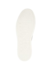 Jones Bootmaker Grey Simon Leather Mens Trainers - Image 5 of 5