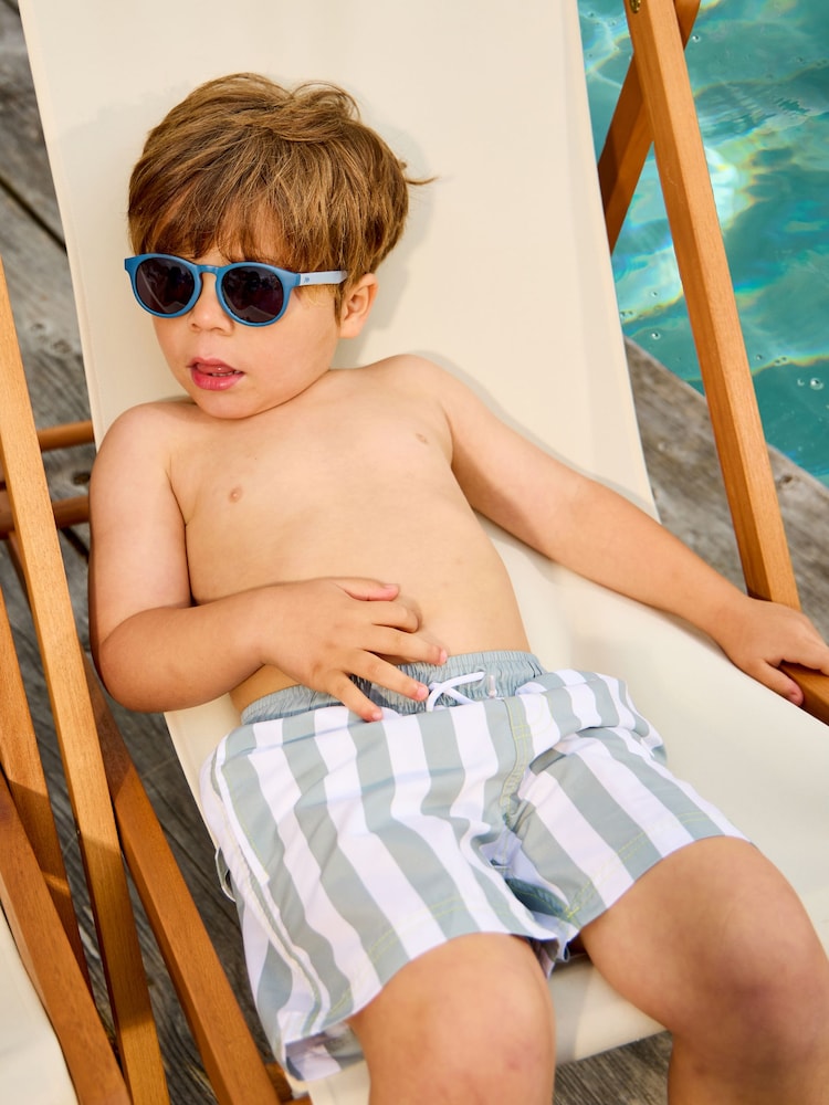 Dungă verde - JoJo Maman Bébé Swim Short - Imaginea 1 din 4 Dungă verde - JoJo Maman Bébé Swim Short - Imaginea 1 din 4