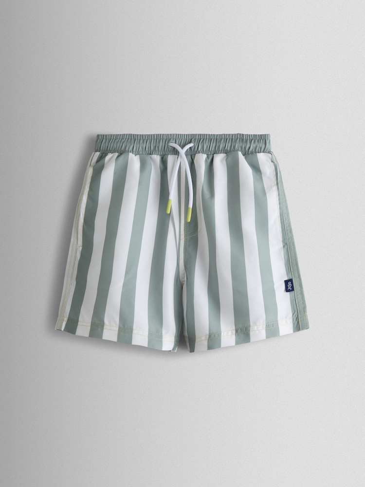 Dungă verde - JoJo Maman Bébé Swim Short - Imaginea 2 din 4 Dungă verde - JoJo Maman Bébé Swim Short - Imaginea 2 din 4
