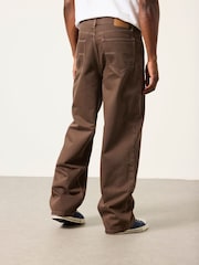 Sjokoladebrun - FatFace Baggy Fit Jeans - Bilde 2 av 5