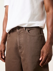 Sjokoladebrun - FatFace Baggy Fit Jeans - Bilde 5 av 5