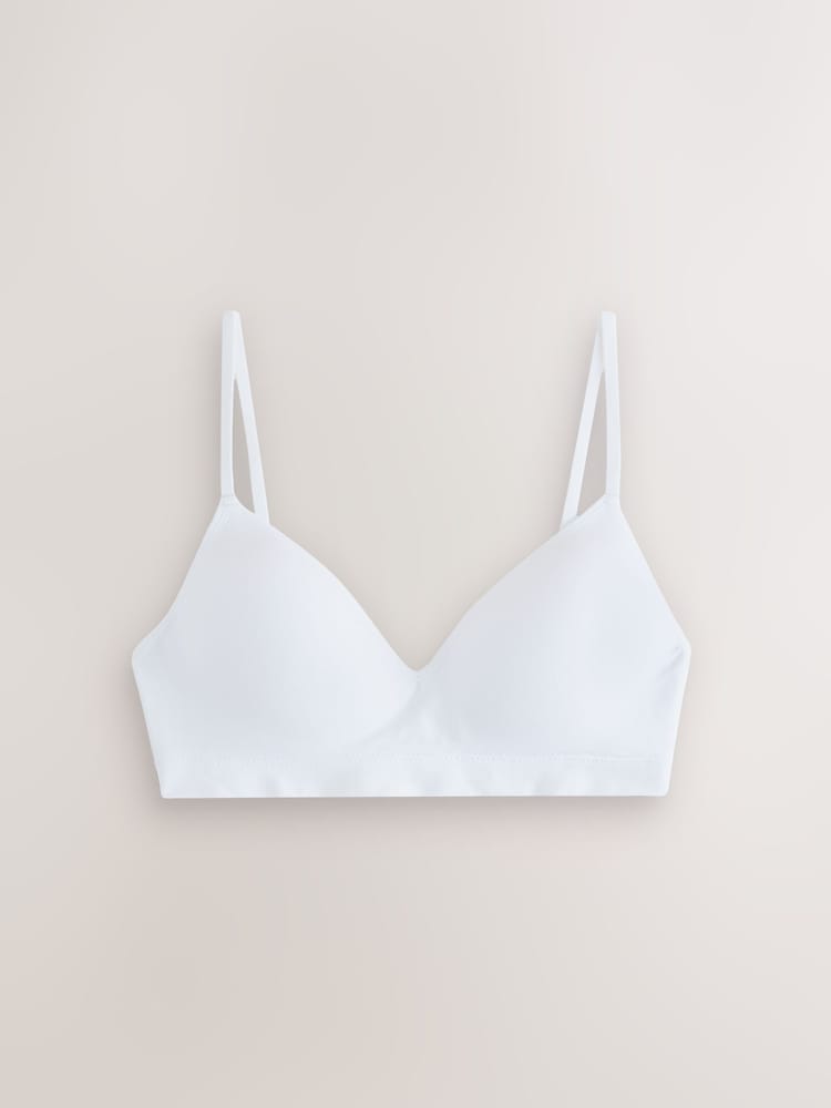 White Seam Free Bra 2 Pack - Image 2 of 5