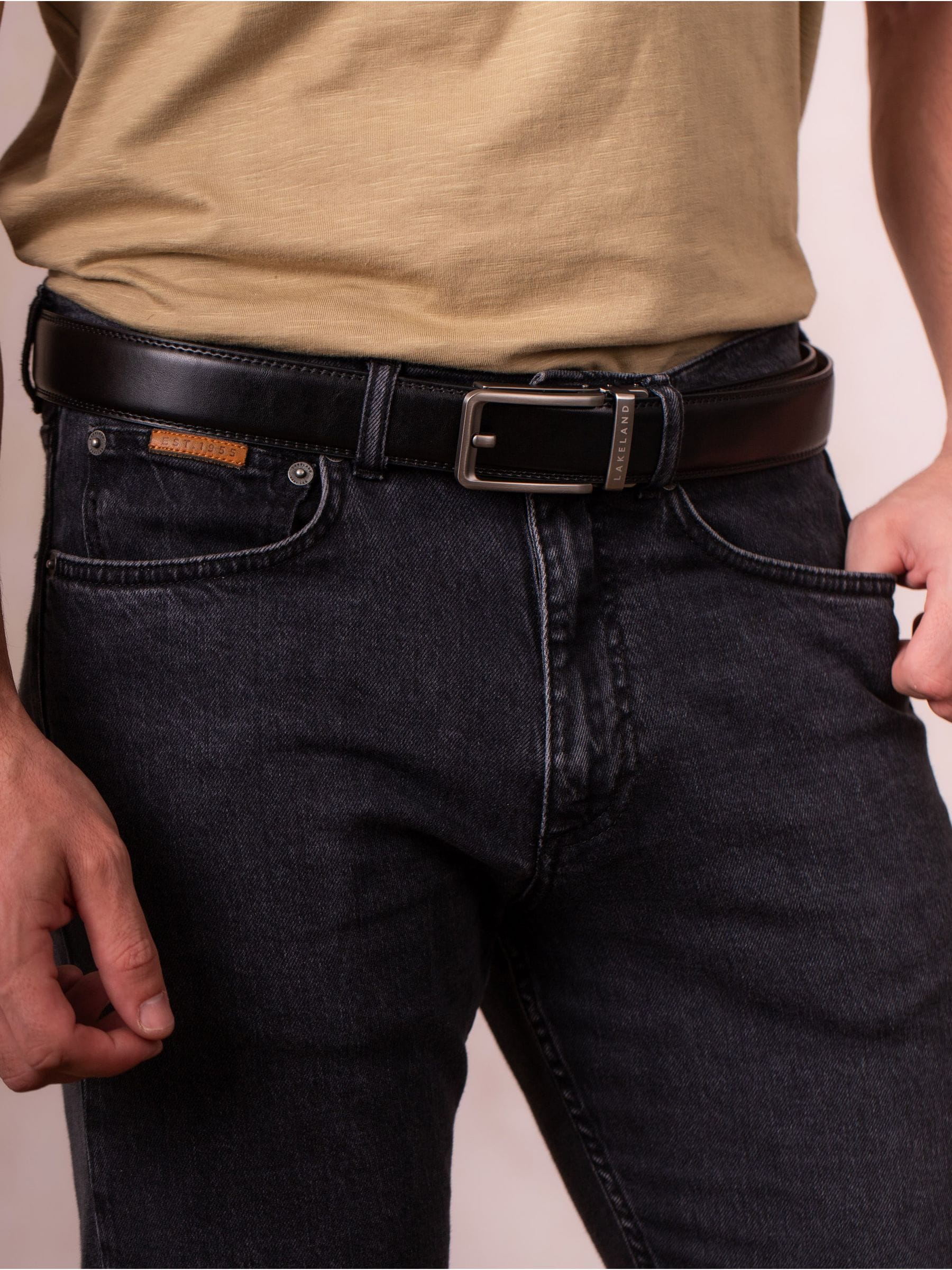 Buy Lakeland Leather Black Rigg Ratchet Belt from Next New Zealand
