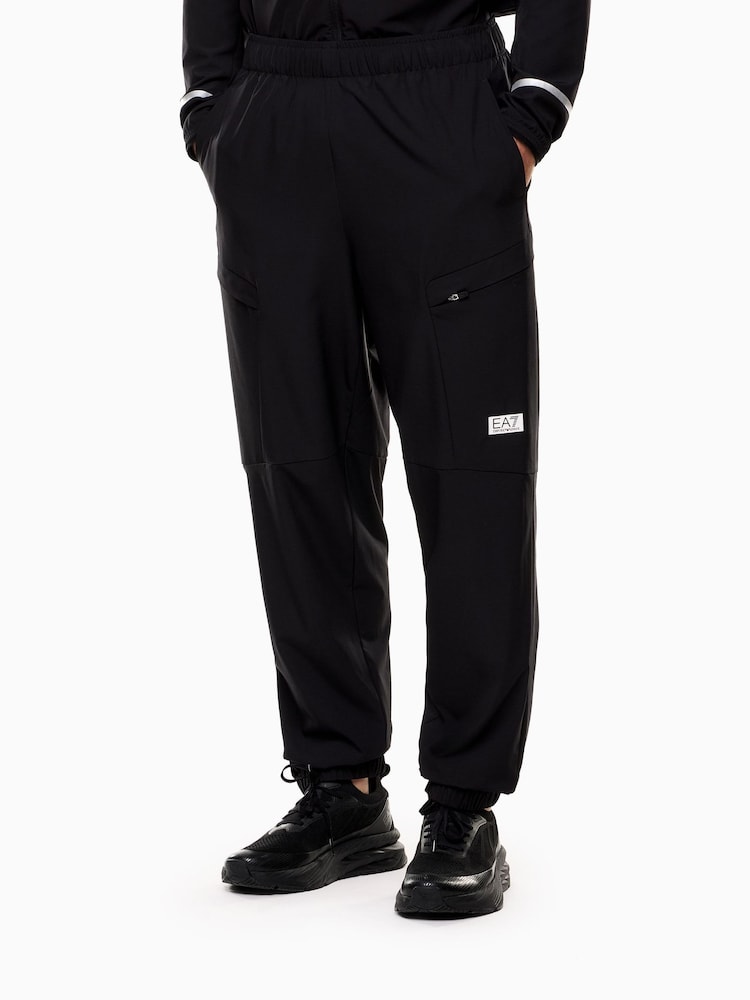 EA7 Black Trousers - Image 1 of 4