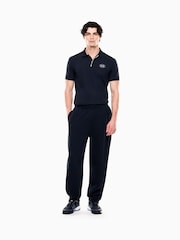 EA7 Blue Polo Shirt - Image 3 of 5