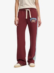 Superdry Red/Black Cult Hockey Joggers - Image 4 of 7