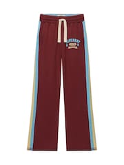 Superdry Red/Black Cult Hockey Joggers - Image 6 of 7