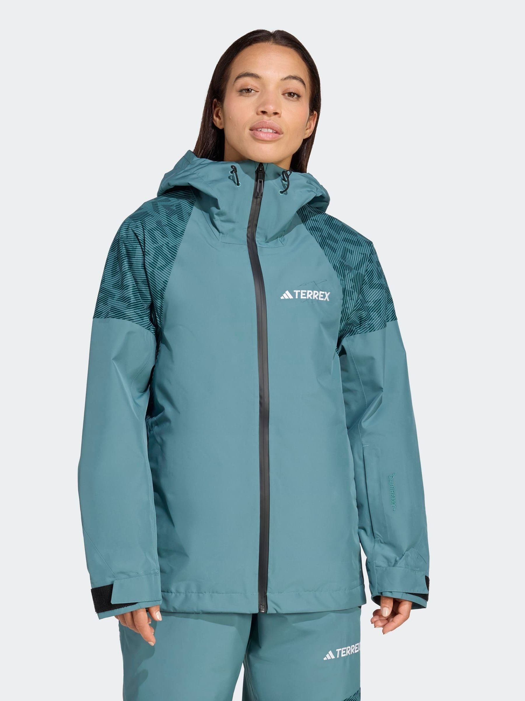 Buy adidas Terrex Teal Blue Xperior Hybrid Ski Jacket from Next USA