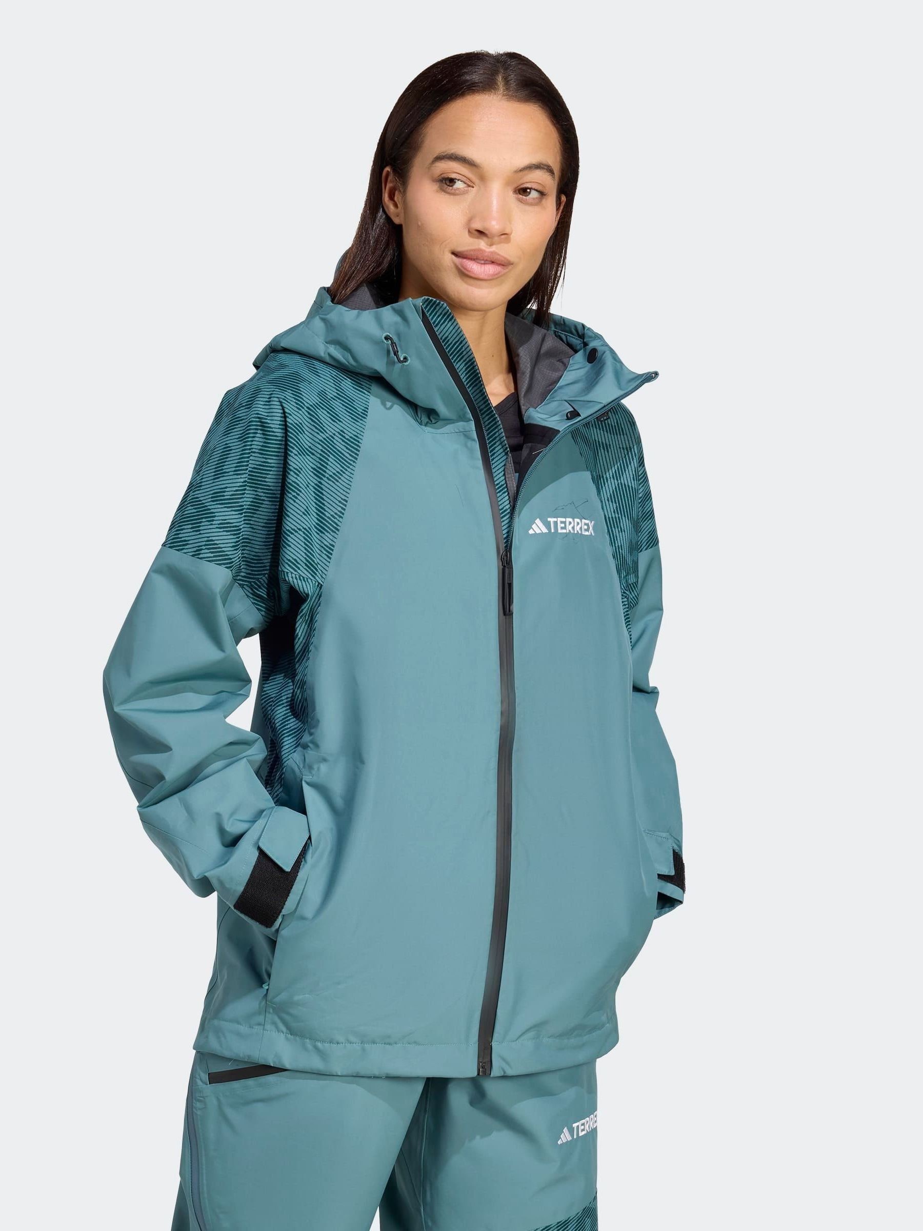 Buy adidas Terrex Teal Blue Xperior Hybrid Ski Jacket from Next USA