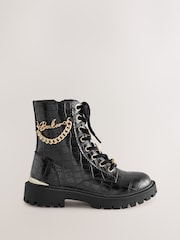 Baker by Ted Baker Charm Lace Up Boots - Image 2 of 7