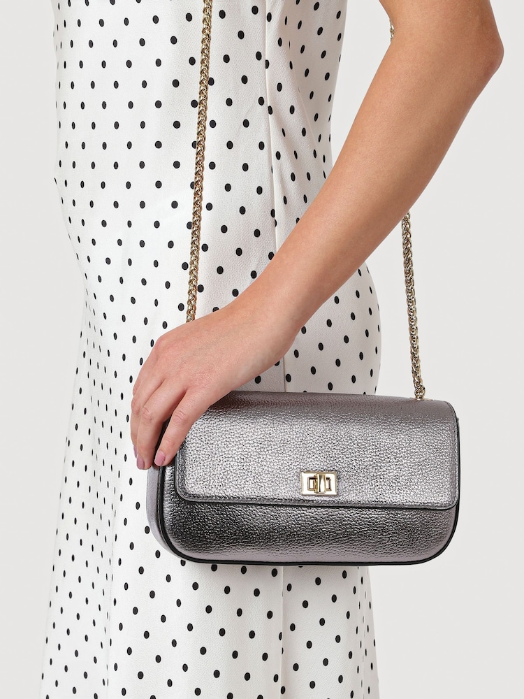 siva - Jones Bootmaker Wisp Leather Handbag - Slika 1 iz 4