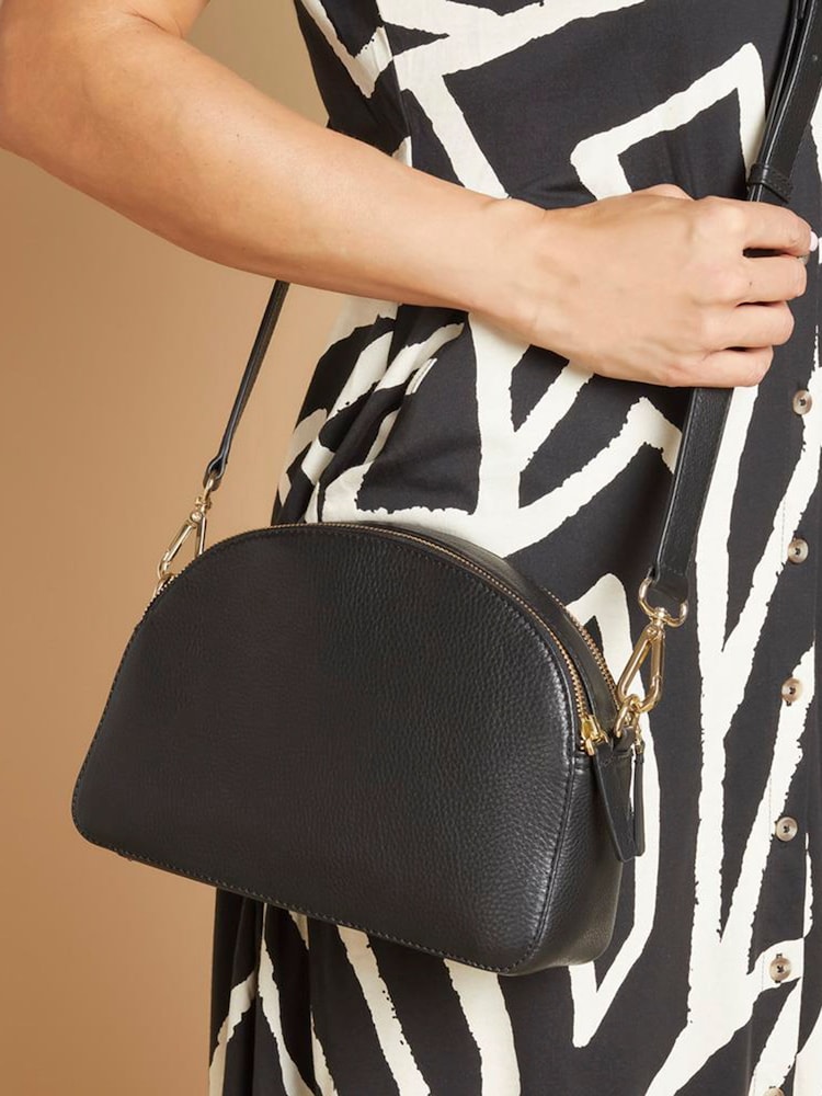Jones Bootmaker Black Wendell Cross-Body Bag - Image 1 of 3 Jones Bootmaker Black Wendell Cross-Body Bag - Image 1 of 3