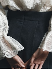 Y.A.S Cream Long Sleeve Shirt - Image 2 of 4