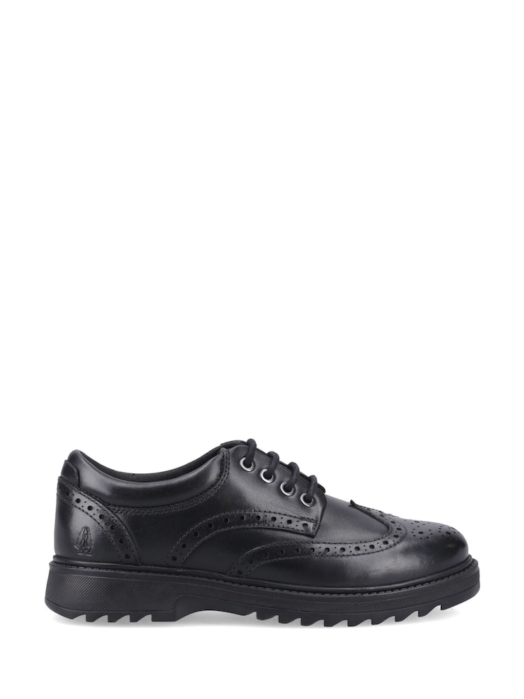 Hush Puppies Black Romeo Brogue Shoes - Image 1 of 4