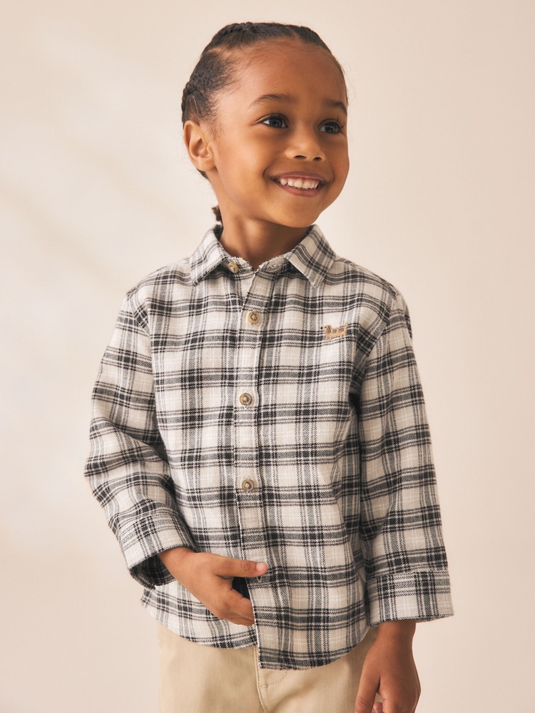 Neutral Bear Long Sleeve Character Shirt (3mths-7yrs) - Image 1 of 4