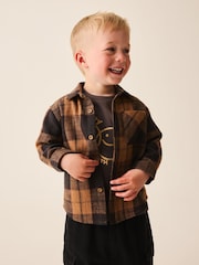 Rudas languotas - Long Sleeve Shirt and T-Shirt Set 2 Piece (3mths-7yrs) - 4 paveikslėlis iš 4