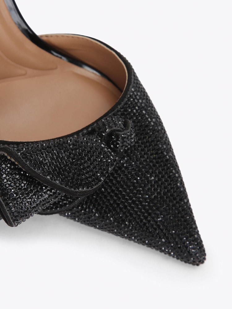 KG Kurt Geiger Black Allegra Court Sandals - Image 5 of 5