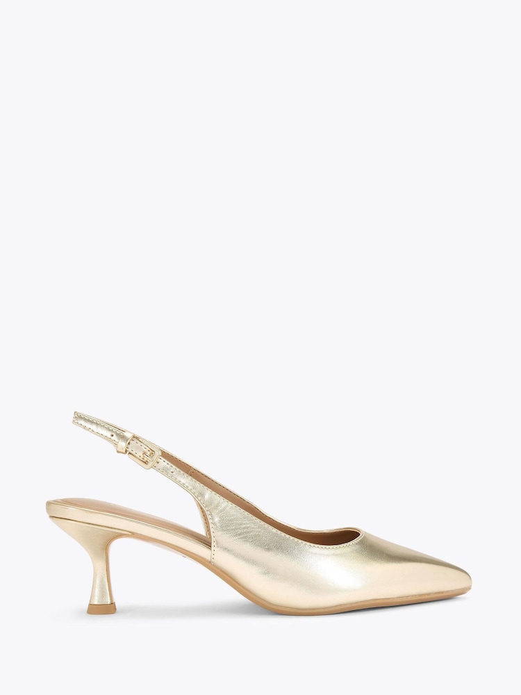 KG Kurt Geiger Gold Tilly Shoes - Image 1 of 4 KG Kurt Geiger Gold Tilly Shoes - Image 1 of 4
