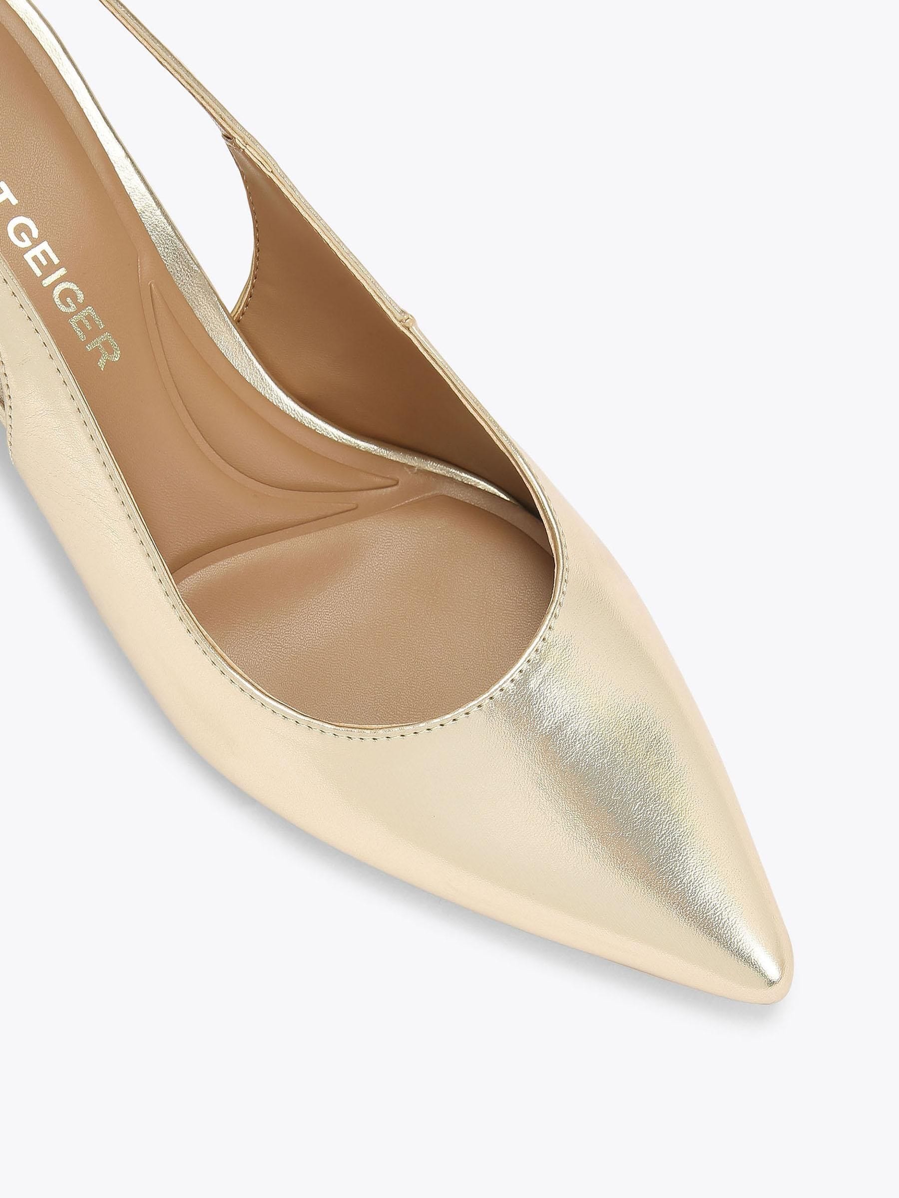 Buy KG Kurt Geiger Gold Tilly Shoes from Next USA