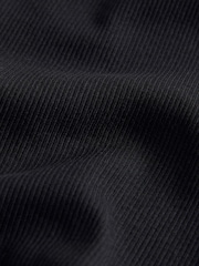 The Set 3 Pack Ribbed Flare Leggings Black - Image 5 of 6