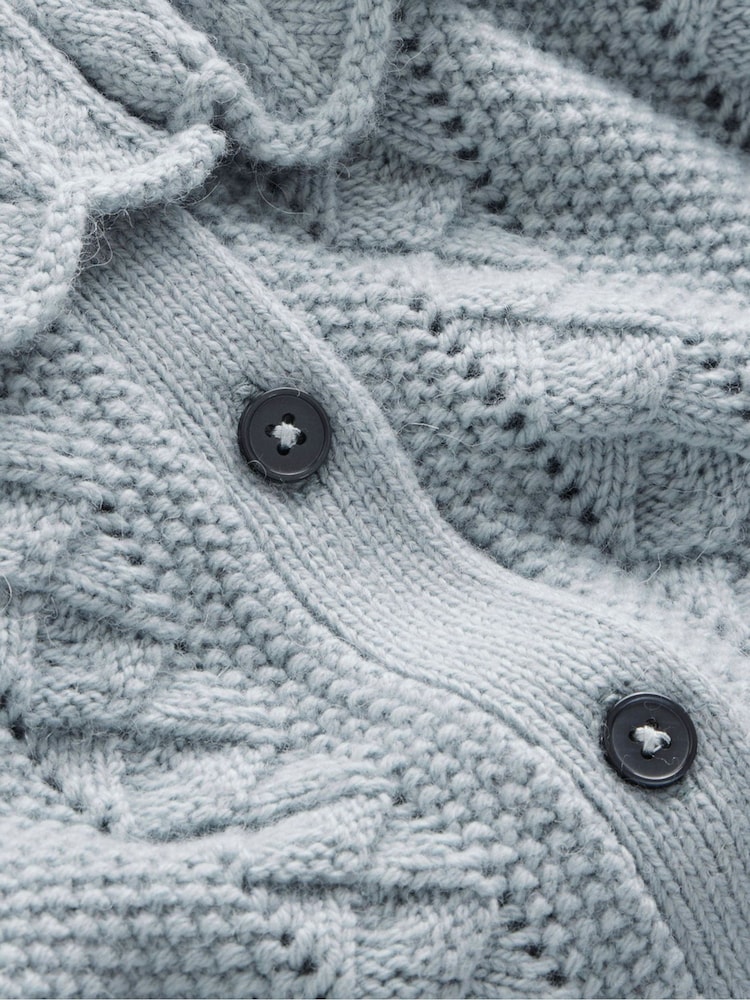 Boden Blue Scallop Collar Cardigan - Image 7 of 7 Boden Blue Scallop Collar Cardigan - Image 7 of 7