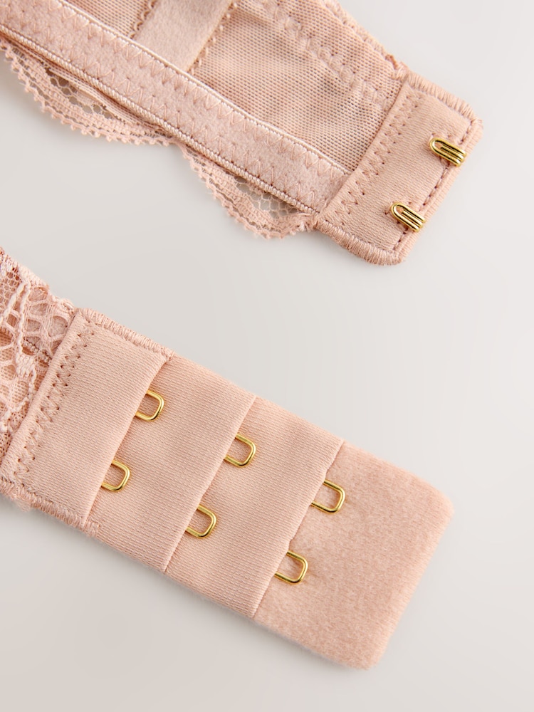 Pink Nude Padded Full Cup Premium Ultimate Comfort Lightweight Breathable T-Shirt Bra - Image 7 of 7