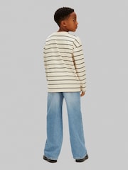 Calvin Klein Jeans Relaxed Striped T-Shirt - Imaginea 3 din 4