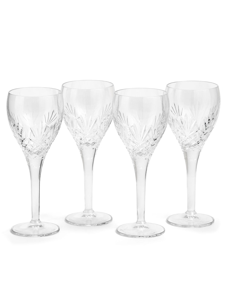 Royal Doulton Clear Highgate Red Wine Glasses Set of 4 - Image 2 of 6