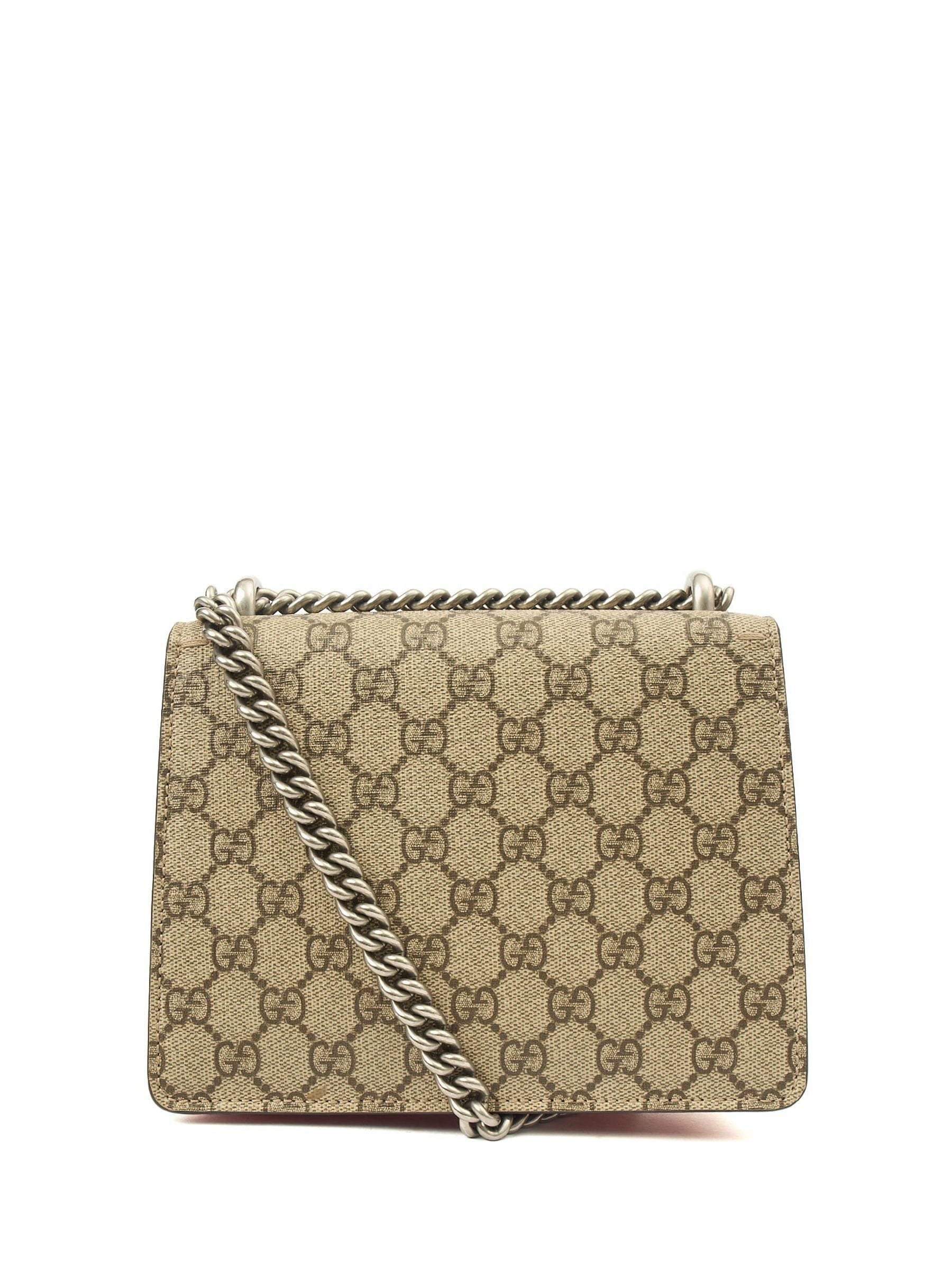 Buy The Handbag Clinic Natural Gucci GG Supreme Dionysus Mini
