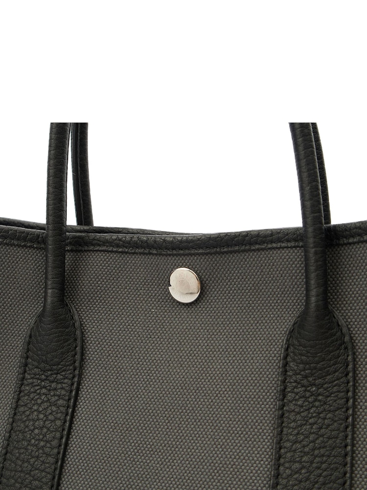Hermes Grey Ardoise Garden Party 30 Tote - Image 5 of 5 Hermes Grey Ardoise Garden Party 30 Tote - Image 5 of 5