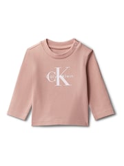 Calvin Klein Jeans Pink Long Sleeve T-Shirt - Slika 1 iz 2